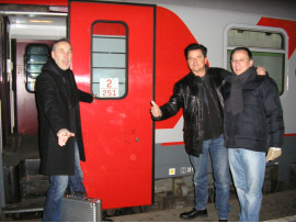 Silent Circle приехали в Москву... на поезде!